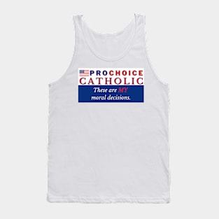 Pro Choice Catholic Tank Top